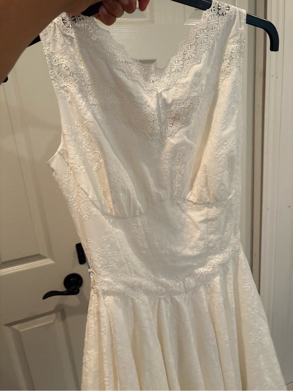 House of CB Scarlett White Lace Mini Dress - Picture 7 of 7